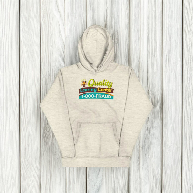 Quality Learing Center Simple Logo Hoodie