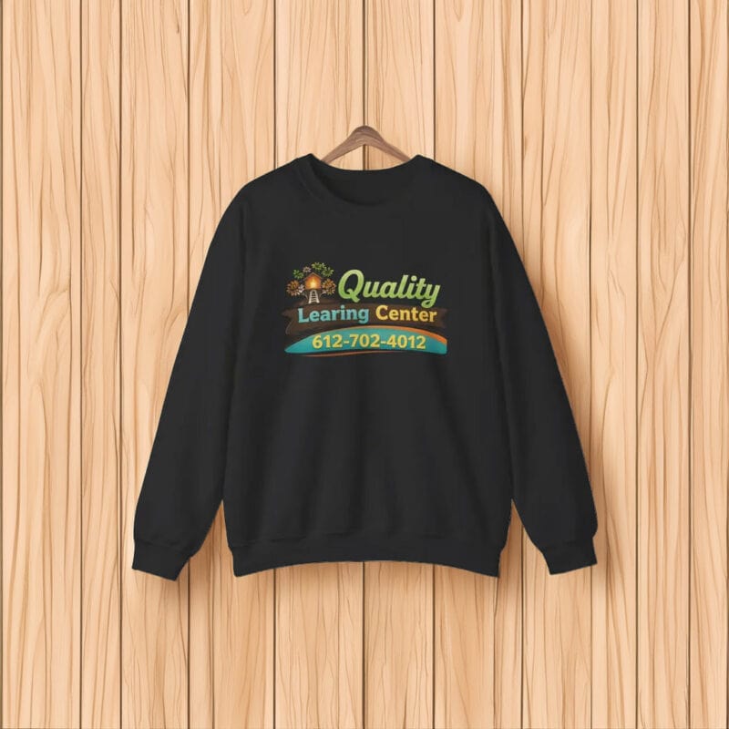 Quality Learing Center Simple Logo Sweatshirt