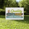 Quality Learing Center Yard Sign