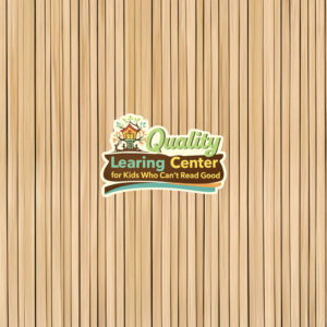 Quality Learing Center for Kids Who Cant Read Good Sticker
