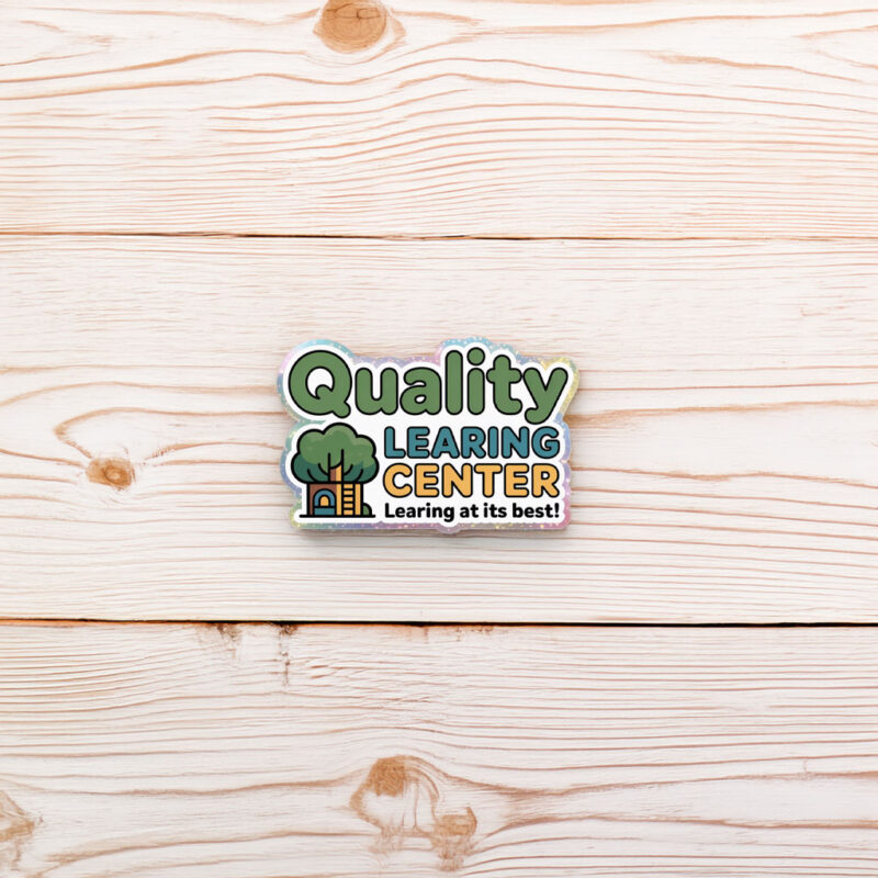 Quality Learing Center – No Kids All Fraud Sticker (2026)