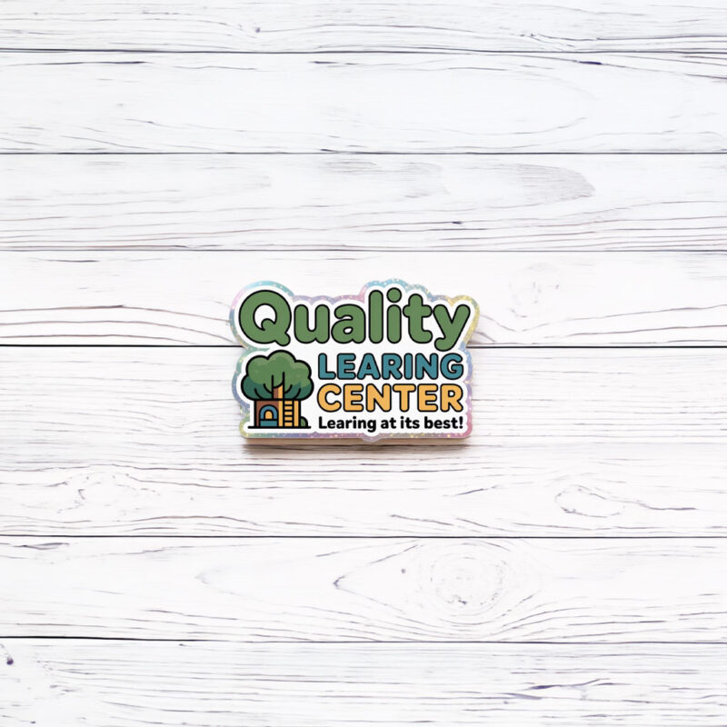Quality Learing Center – No Kids All Fraud Sticker (2026)