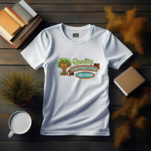Quality Learning Center 1-800-FRAUD Funny Political Parody Shirt