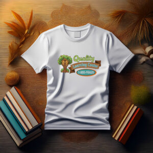 Quality Learning Center 1-800-FRAUD Funny Political Parody Shirt