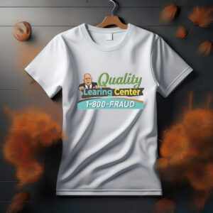 Quality Learning Center 1-800-FRAUD T-Shirt