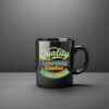 Quality Learning Center 1-800-Fraud Funny School Parody Mug