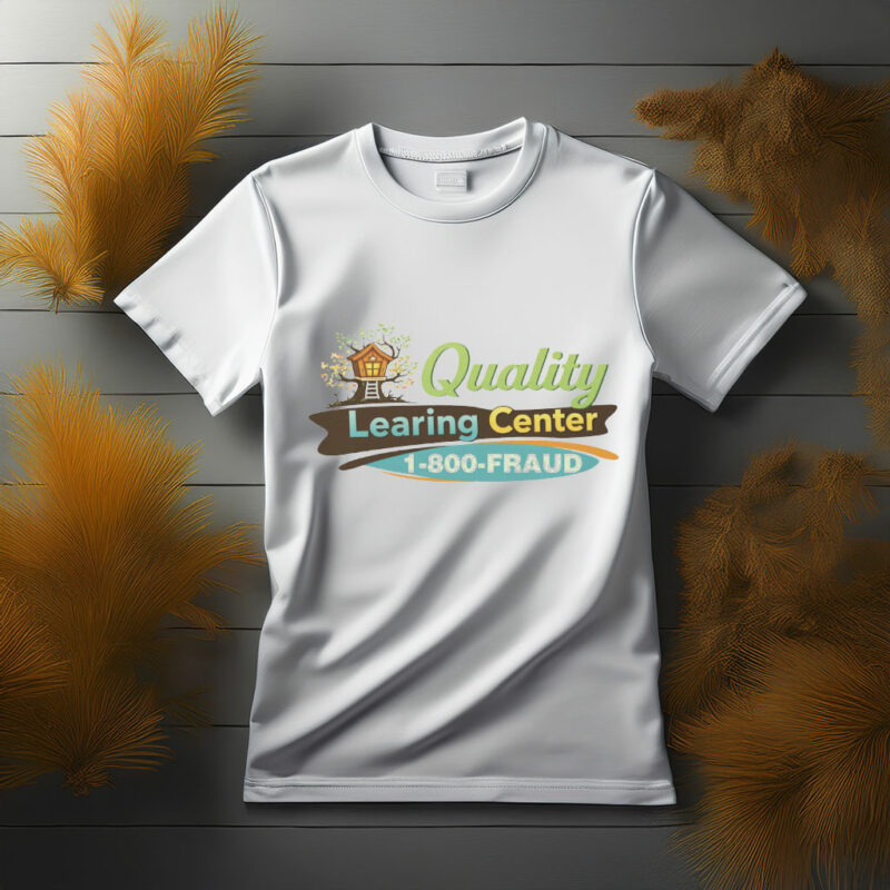 Quality Learning Center 1-800-Fraud Shirt