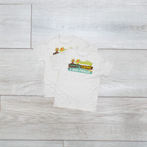 Quality Learning Center 1-800-Fraud Shirt