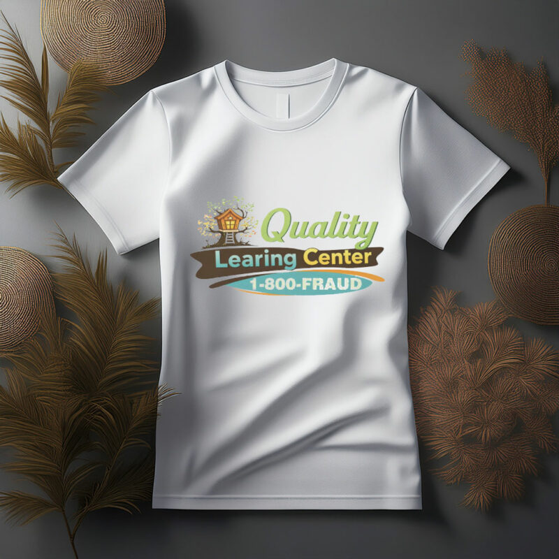 Quality Learning Center 1-800-Fraud Shirt