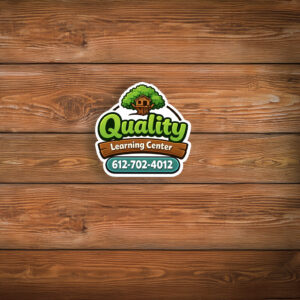 Quality Learning Center 612-702-4012 Sticker