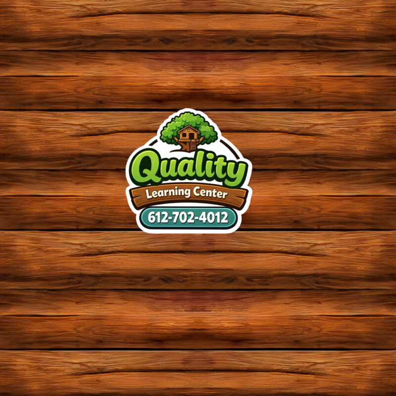 Quality Learning Center 612-702-4012 Sticker