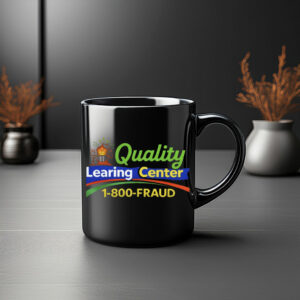 Quality Learning Center Funny Parody Mug