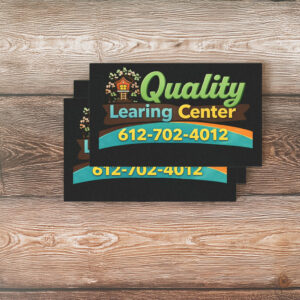 Quality Learning Center Logo Sticker