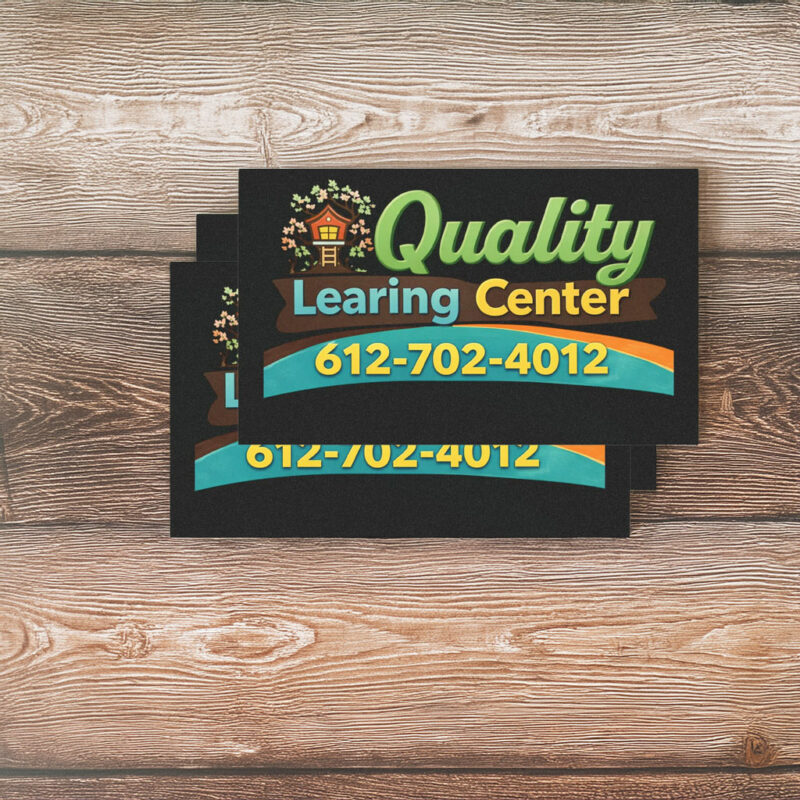Quality Learning Center Logo Sticker