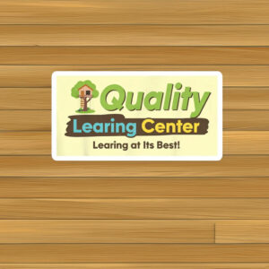 Quality Learning Center “No Kids, All Fraud” Sticker