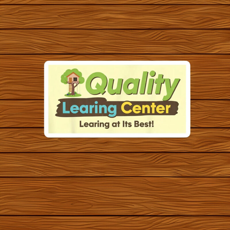 Quality Learning Center “No Kids, All Fraud” Sticker