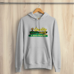 Quality Learning Center Parody Funny Education Hoodie