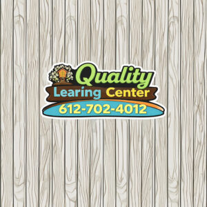 Quality Learning Center 612-702-4012 Sticker